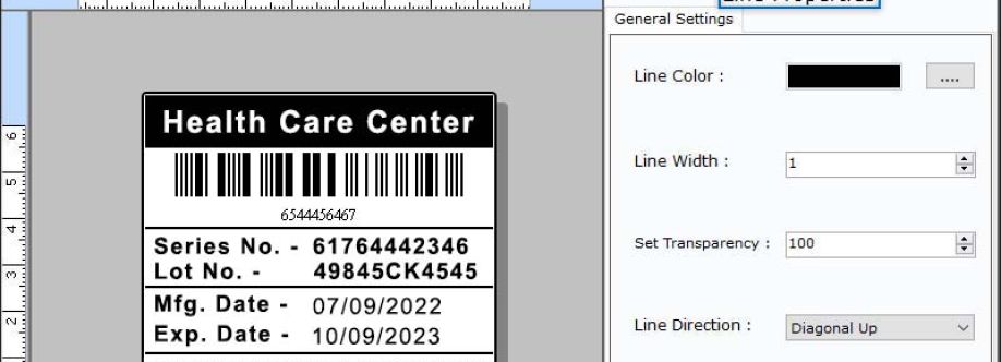 Healthcare Industry Barcode Labe Cover Image