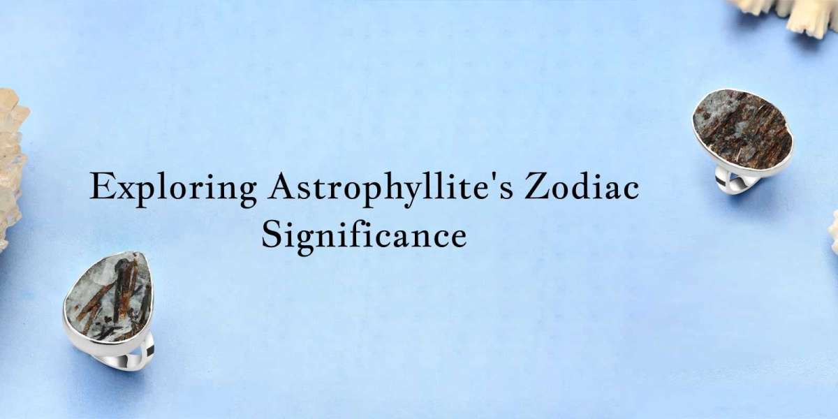 Starlit Guidance: Exploring the Connection Between Astrophyllite and Zodiac Signs