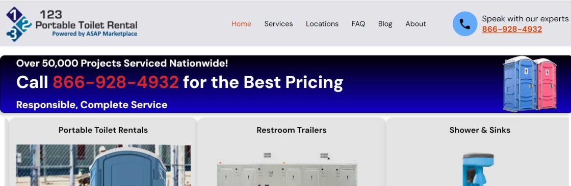 123 Portabile Toilet Rental Cover Image