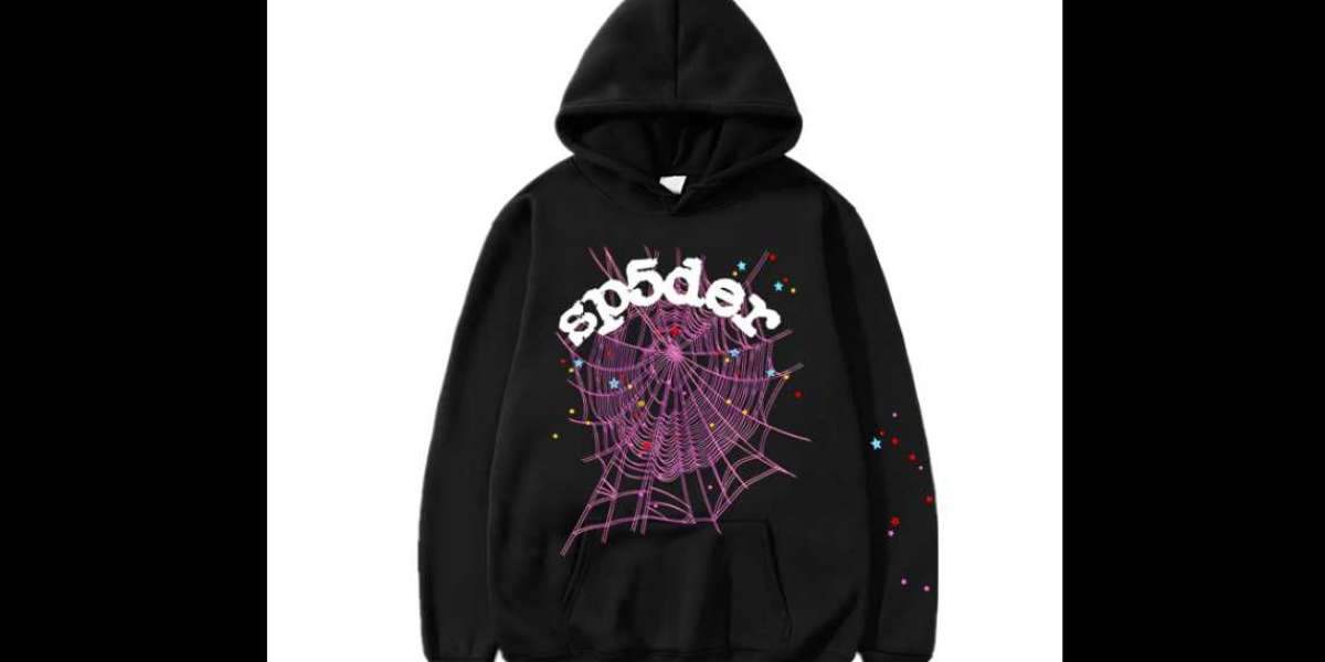 Unleashing the Streetwear Statement: The Black Sp5der Worldwide Hoodie