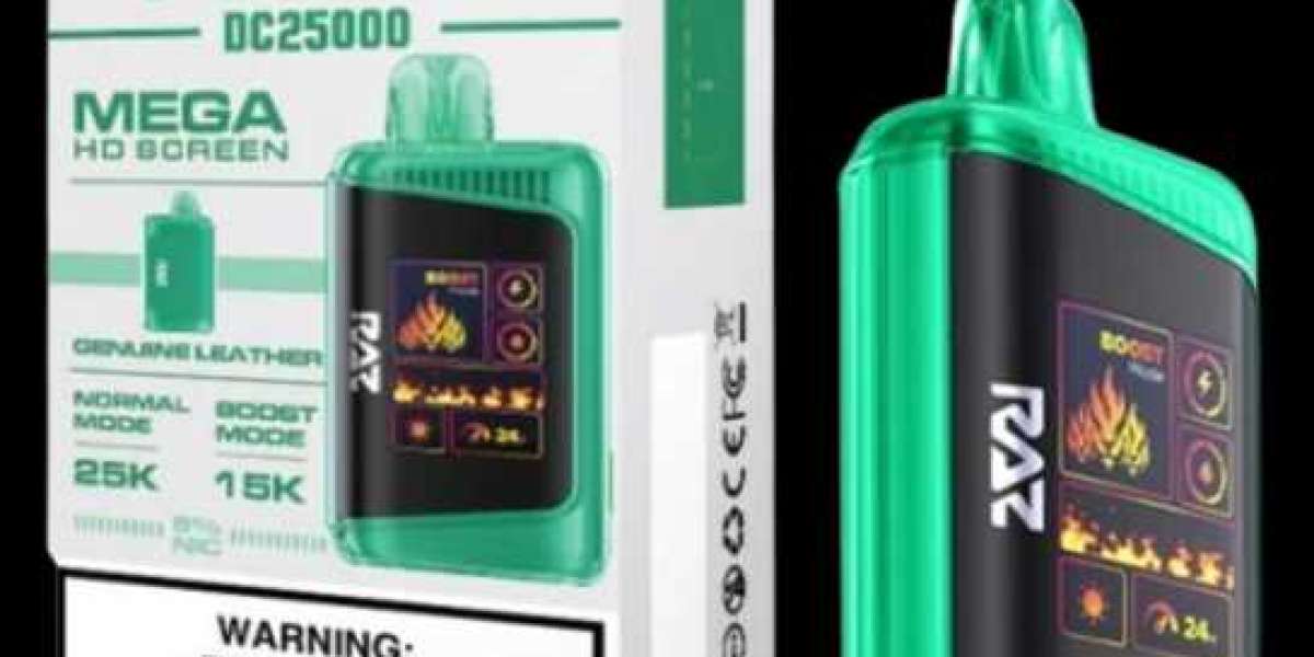 Winter Green – RAZ Vape DC25000: A Refreshing Vaping Experience