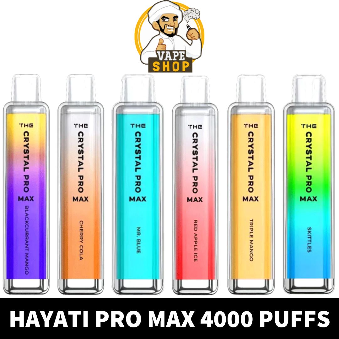 HAYATI Pro Max 4000 Puffs 20mg Disposable Vape in Dubai