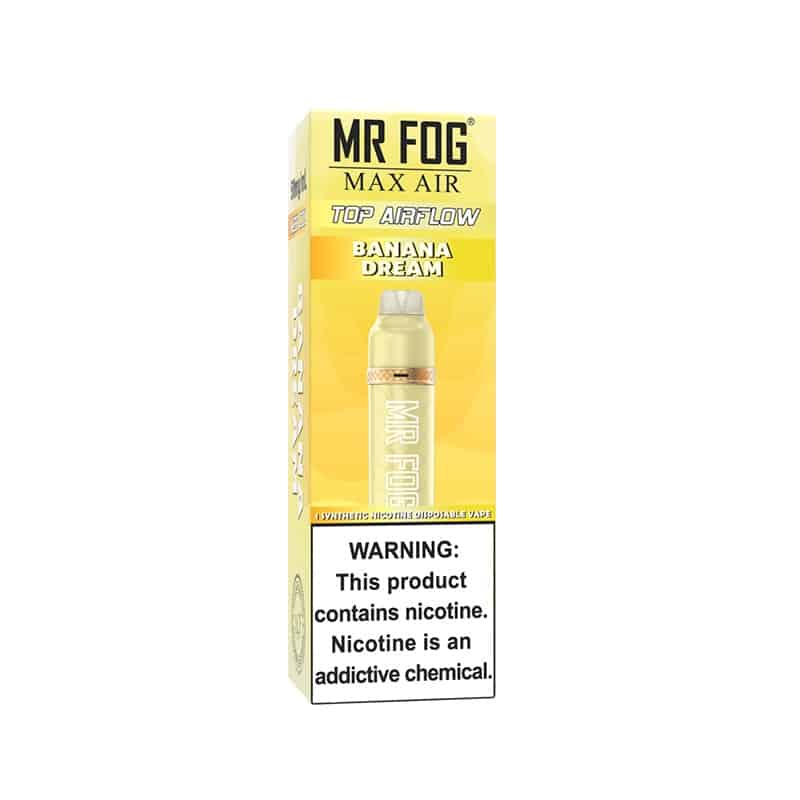 MR FOG MAX AIR 3000 PUFFS - BANANA DREAM